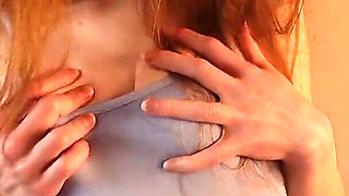 Cute Redhead Striptease