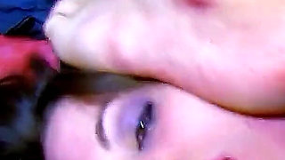 Stepfather at the casting sexy teen Johanna fucked and filmed in the hotel