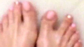 Sexy Feet in the Shower