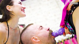 Amateur sex with passionate Anuskatzz and Lily Lu from Dirty Dreaz