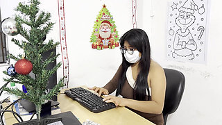 Incompetent Secretary Seduces Her Boss to Save Her Job Wild Sex in the Office