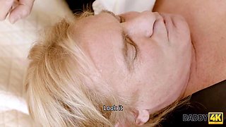 Warm Towheaded Cheats On Groom With His Father Before The Wedding (Kenzie Reeves, Older Fellow)