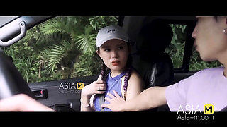 Asian Babe Guan Ming Mei Gives Blowjob & Fucks Doggystyle Outdoor - Live Sex Show Full Video