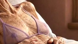 90 Year Old Mature Woman Has Multiple Orgasms in Bed with a Soaking Wet Pussy