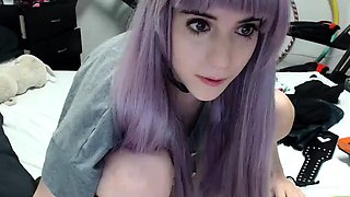 Cute blonde teen Lindsey solo toying pussy and ass