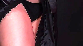 Silk Robe Tease: Just Enough to Make You Want More