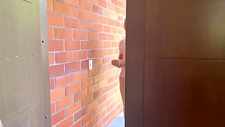 Slim Petite Latina Cutie Gets a Creampie From a Delivery Guy After Hot Sex On the Kitchen Table