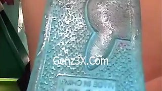 Steamy Girl Explores Wild Bath Squirt Passion