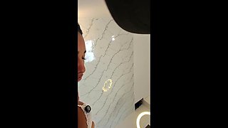 POV Stepson Catches MILF Step Mom Masturbating & Fucks Her Tight Pussy - Huge Cum on Ass