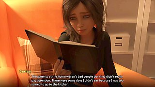 3D visual novel game featuring big natural tits and an erotic storyline