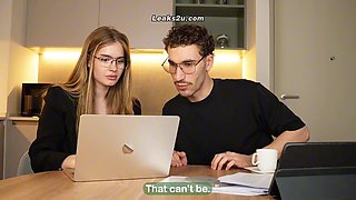 Busty secretary receives rough passionate pounding from dominant boss
