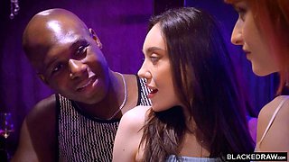 BLACKEDRAW Naughty Besties Dolly Dyson And Catherine Knight Get Fucked Hard In Late Night BBC Foursome: Porn