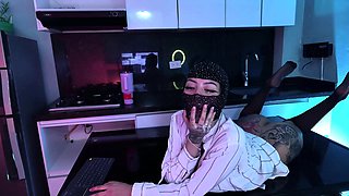 Horny pee fetish hottie solo stimulation