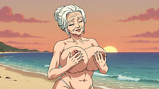 Cartoon Big Boob Beach Matures