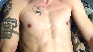His Rock Cock Even After He Cums!!