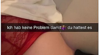 My Best Friend Dared To Cheat And Cum Inside Me! Snapchat Cuckold German