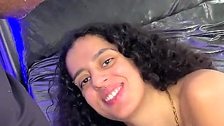 Hairy Gypsy Gets Threeway Pounded