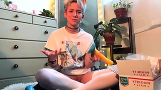 Amateur crossdresser hot solo