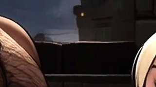 Busty White Medieval MILFs Suck BBC in the Streets of Europe in Spicy Toons: When the Moors Conquered Europe