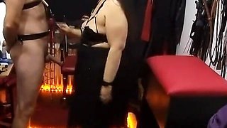 Steamy Lesbian Wax Play with Busty Brunettes