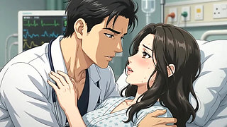 Horny doctor seduce milf and fuck her ass hard