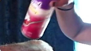 Whip That Crack - Busty Babe Eats Ass and Gets Her Tits and Throat Fucked