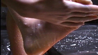 This Is a Fetish Session with a German Petite Lady with Hairy Pussy