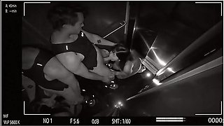 Obokozu - How To Handle Getting Stuck In An Elevator - Horny Japanese Gf Sucks Dick And Swallows Cum