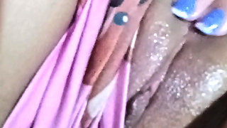 Indian girl shows her vagina and her ass open