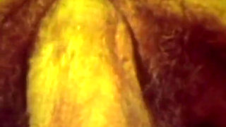 Retro Green-tinted Vintage Classic with Hairy Brunette Orgy