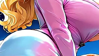 Blonde Trophy Wife Seduces Husband’s Young Partner - Uncensored Hentai - Ai