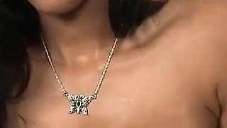 Sadie Santana's Chocolate Hands Milk Big White Cock