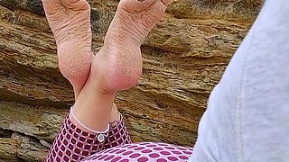 Lesbian girls foot fetish