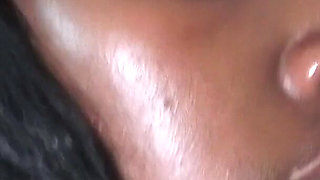 Slave Gagging Slave for Ebony Mistress