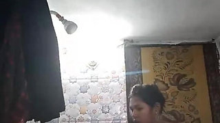Nude bathing in home