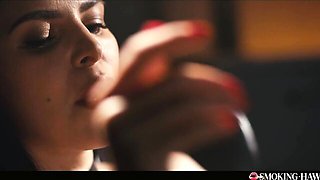 Kira and Kristof's smoking masturbation trailer