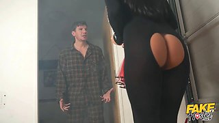Fake hostel utter sequence - halloween rave turns into sex fest 3 way
