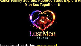 English Audio Gay Sex Story - Ranch Family Secrets: Adopted Studs Explore Raw Man Sex Together - Part 6