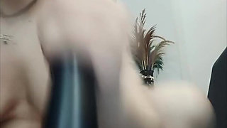 Masturbation of the Mistress with Whipping & Rude