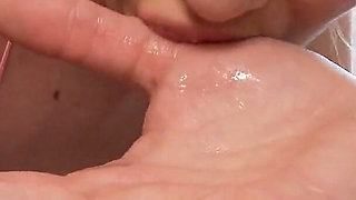 Palm Licking Finger Sucking