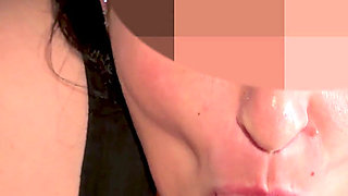 She Eagerly Sucks My Cock Until I Completely Empty My Balls and Fill Her Mouth with Cum