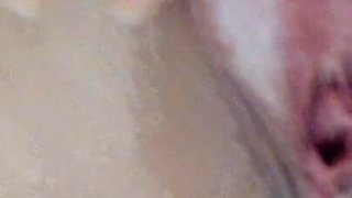 Slowmo Fingering My Shaved Pussy