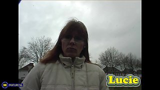 Lucie Is An Amateur German Milf Who Loves Masturbating When Alone
