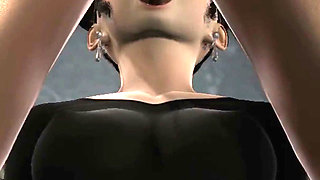 Men's Room, Cute Asian Girl Swallows Big Black Cock in a Public Toilet, Emptie41