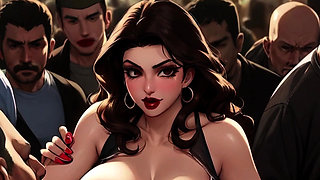 Big Titty Tifa Loves Sucking Strange Dick In Spicy Toons: Tifa In A Mosh Pit
