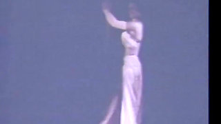 Vintage wild blonde striptease