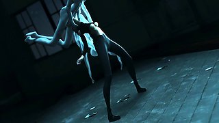 The Mysterious Silver Ladyboy of the Abandoned House (Anime)