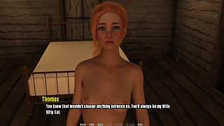Grandma House: sofia dry humping , catherine pissing outdoor , bj and pussy licking