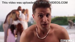 MILFs Gone Wild: Brandi, Phoenix, Maitland, Christy, and Serenity Vs. Jason Luv's Big BBC