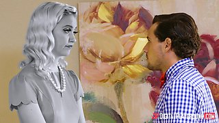 Alexis Fawx's Wild Bedroom Encounter Ignites Sultry Fetish Passion